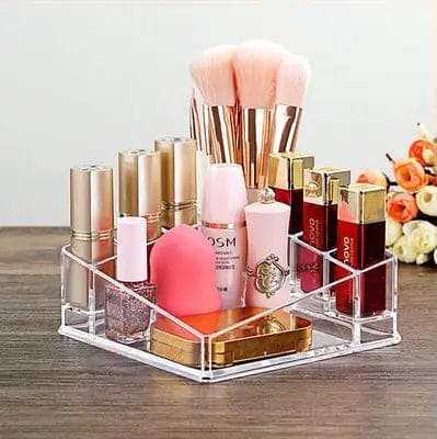 Transparent Triangle Lipstick Case, 8 Grid Acrylic Storage Box, Cosmetic Display Stand, Crystal-like Cosmetic Jewelry Storage Box, Transparent Makeup Storage Box, Eye Shadow Display Stand Holder, Bathroom Skincare Organizer, Desk Cosmetic Shelf Transparent Triangle Lipstick Case, 8 Grid Acrylic Storage Box, Cosmetic Display Stand, Crystal-like Cosmetic Jewelry Storage Box, Transparent Makeup Storage Box, Eye Shadow Display Stand Holder, Bathroom Skincare Organizer, Desk Cosmetic Shelf